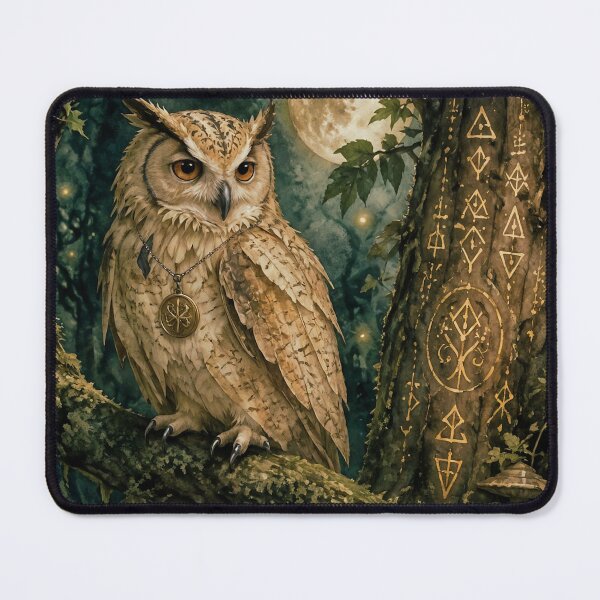 Item preview, The Owl of Athena's Grove#6 designed and sold by Helios Be. Lavsh.