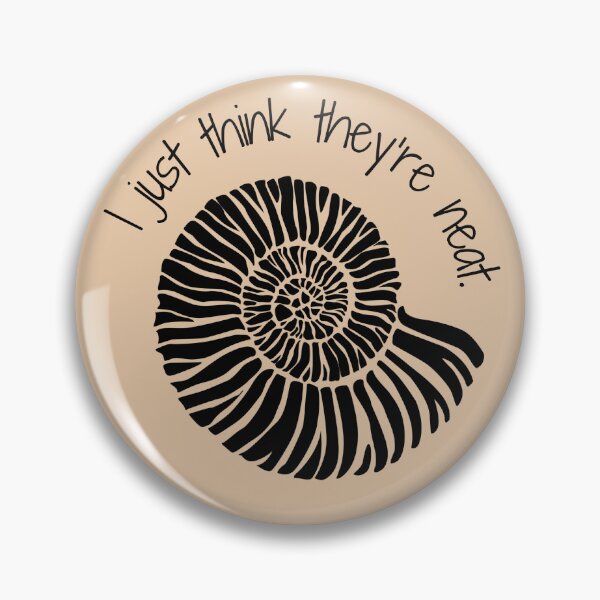Item preview, I Just Think They’re Neat Ammonite Design designed and sold by Vileprint.