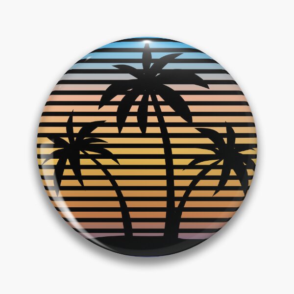 Item preview, Retro Sunset Island Vibes designed and sold by Laanas55.