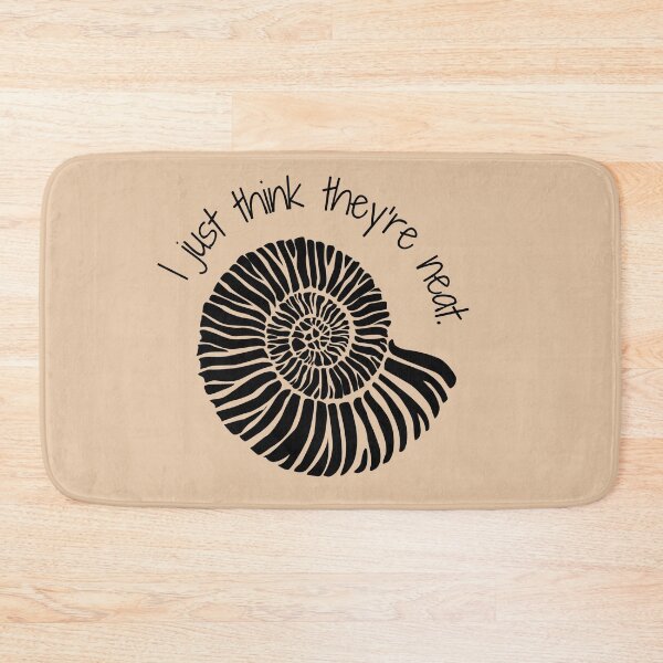 Item preview, I Just Think They’re Neat Ammonite Design designed and sold by Vileprint.