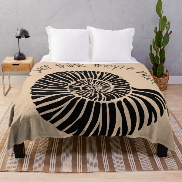 Item preview, I Just Think They’re Neat Ammonite Design designed and sold by Vileprint.