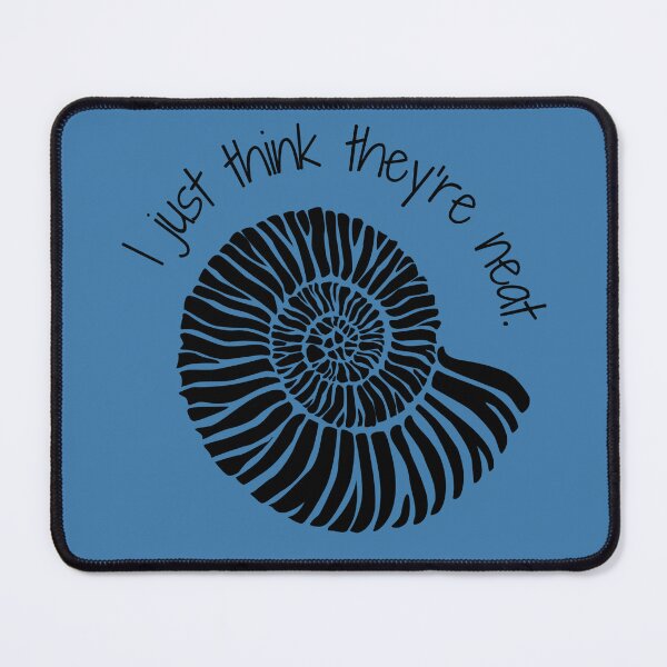 Item preview, I Just Think They’re Neat Ammonite Design designed and sold by Vileprint.