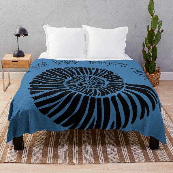 Item preview, I Just Think They’re Neat Ammonite Design designed and sold by Vileprint.