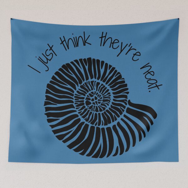 Item preview, I Just Think They’re Neat Ammonite Design designed and sold by Vileprint.