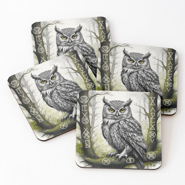Item preview, The Owl of Athena's Grove#7 designed and sold by Helios Be. Lavsh.