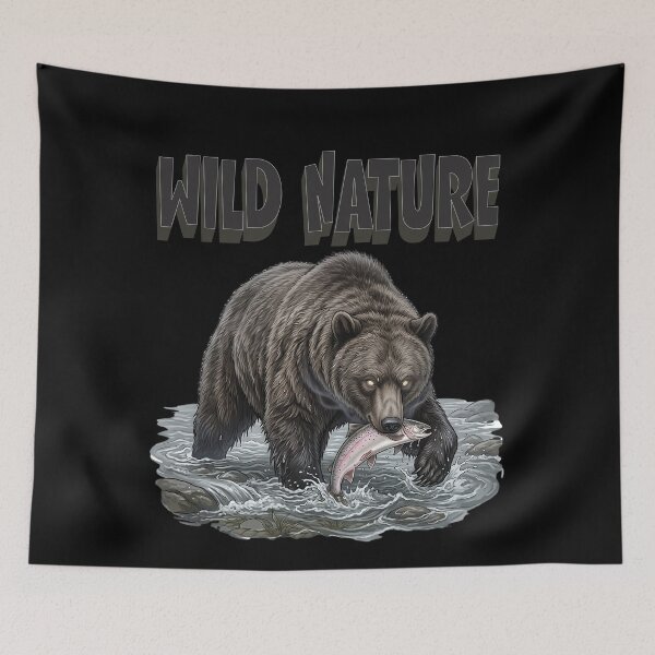 Item preview, Wild Nature Bear designed and sold by ReneMM.