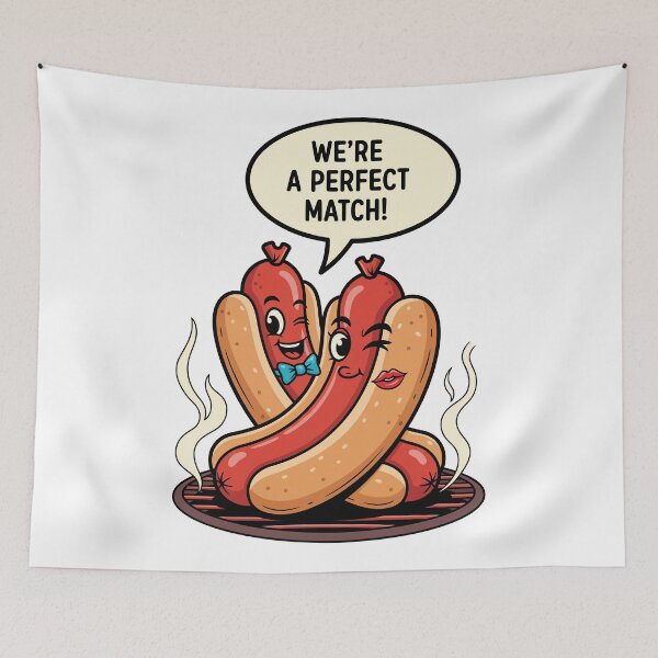 Item preview, Hotdogs Perfect Match designed and sold by Amir Faysal.