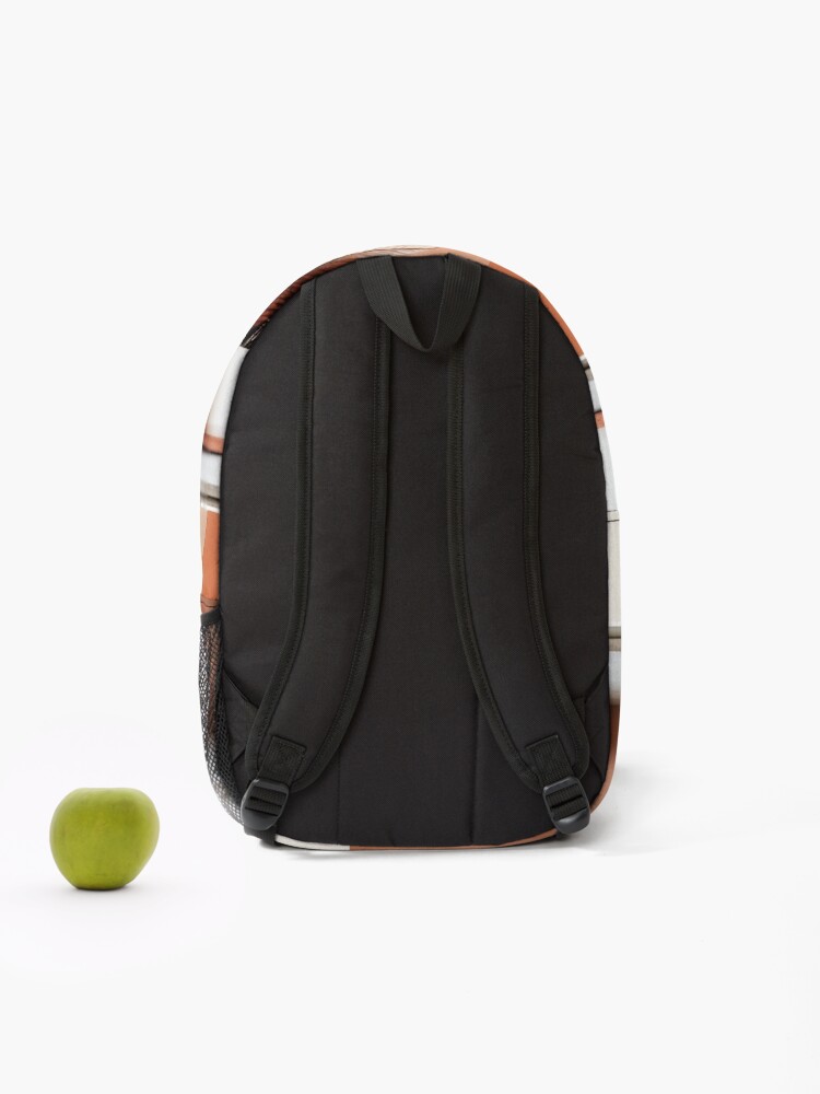 Imagen 2 de 3, Mochila con la obra Decoration - Contemporary Still Life, Scandinavian Earthy Tone Aesthetic, diseñada y vendida por Reverso-Design.