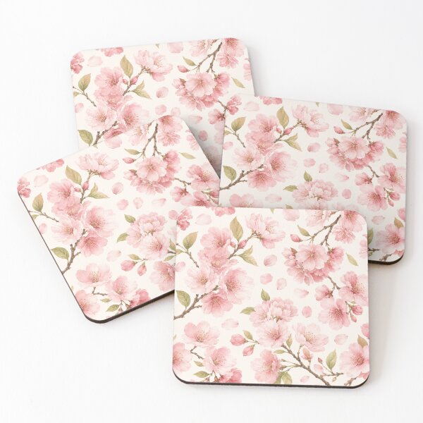 Item preview, Elegant Sakura Blossom Seamless Pattern designed and sold by Rixben.