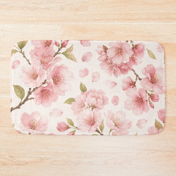 Item preview, Elegant Sakura Blossom Seamless Pattern designed and sold by Rixben.