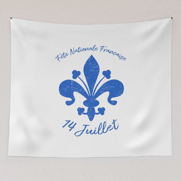 Item preview, Fleur de Lis French National Day 14 Juillet designed and sold by AntiqueImages.