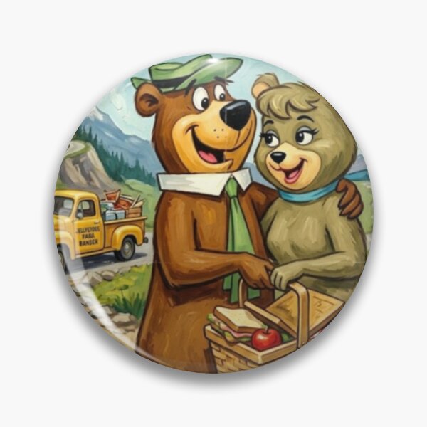 Item preview, Smarter Than the Average Bear! – Yogi Bear Fine Art Print designed and sold by Art's Diner.