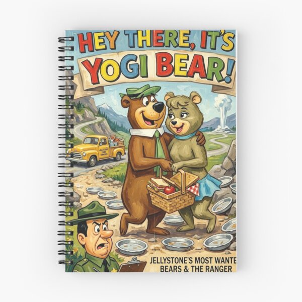Item preview, Smarter Than the Average Bear! – Yogi Bear Fine Art Print designed and sold by Art's Diner.