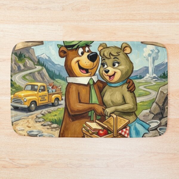 Item preview, Smarter Than the Average Bear! – Yogi Bear Fine Art Print designed and sold by Art's Diner.