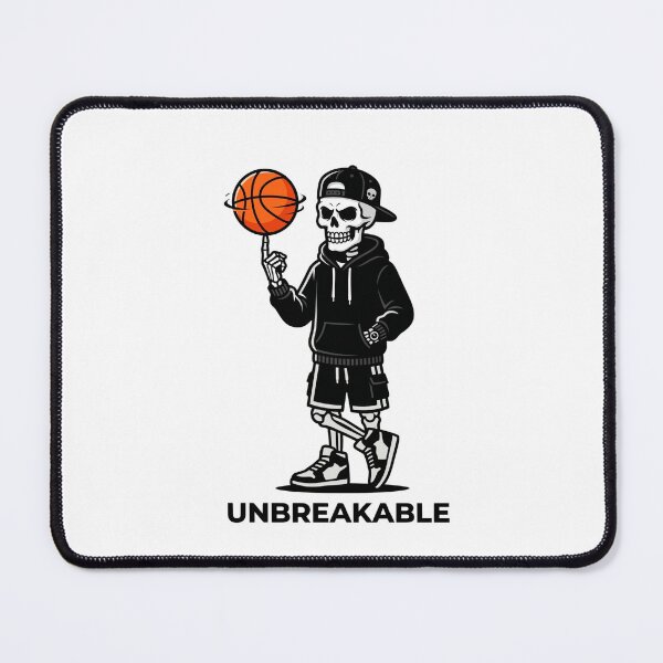 Item preview, Skeleton Spinning Basketball Unbreakable Streetwear Sticker designed and sold by Mr-wow.
