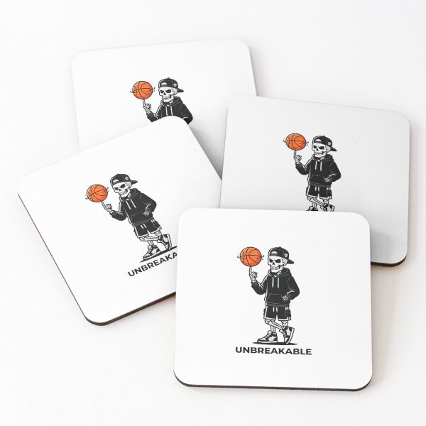 Item preview, Skeleton Spinning Basketball Unbreakable Streetwear Sticker designed and sold by Mr-wow.