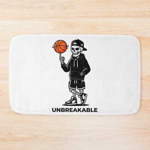 Item preview, Skeleton Spinning Basketball Unbreakable Streetwear Sticker designed and sold by Mr-wow.