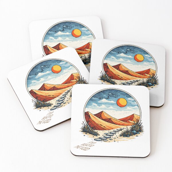 Item preview, STEP BEYOND THE VOID – Desert Path Minimal Art   designed and sold by zoliartdesign.