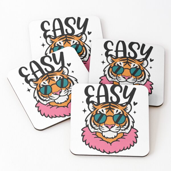 Item preview, Easy Tiger Graphic Art Cool Retro Animal Illustration for Trendy Modern Design  designed and sold by Keingdesign.