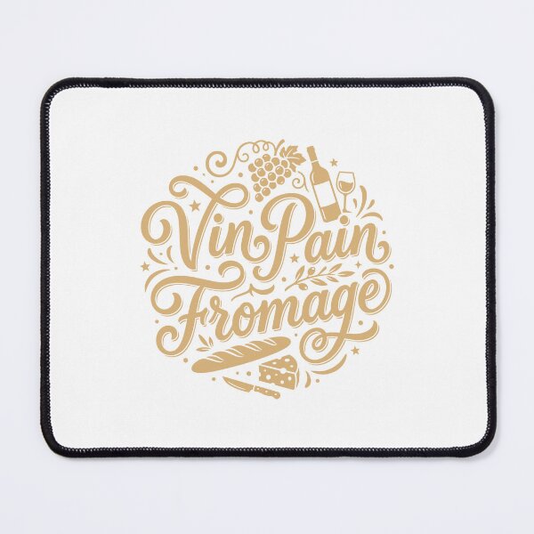 Item preview, Vin Pain Fromage French Culture Francophile designed and sold by AntiqueImages.