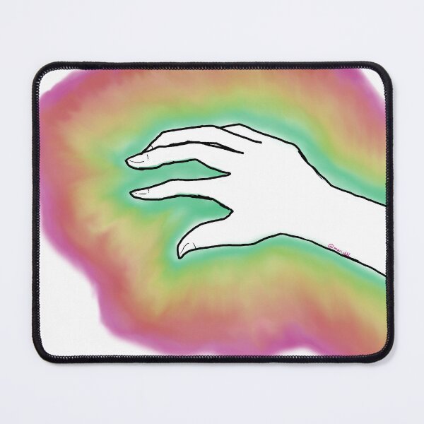 Item preview, Rainbow power hand design designed and sold by Mermaso Art.