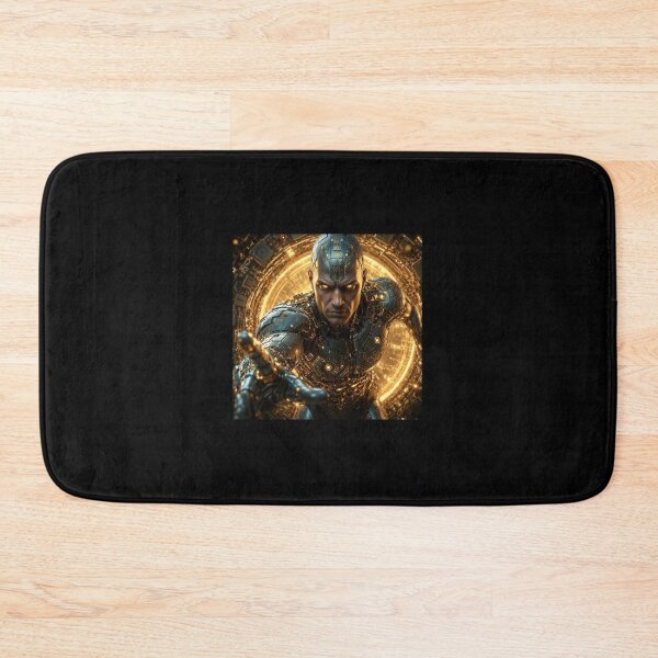 Item preview, Cybernetic Power – Epic Sci-Fi Digital Art Print designed and sold by ColouryourlifeBE.