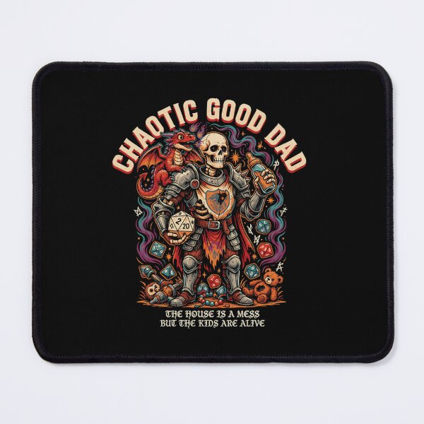 Item preview, Chaotic Good Dad The House Is A Mess But The Kids Are Alive designed and sold by Bone & Blade.
