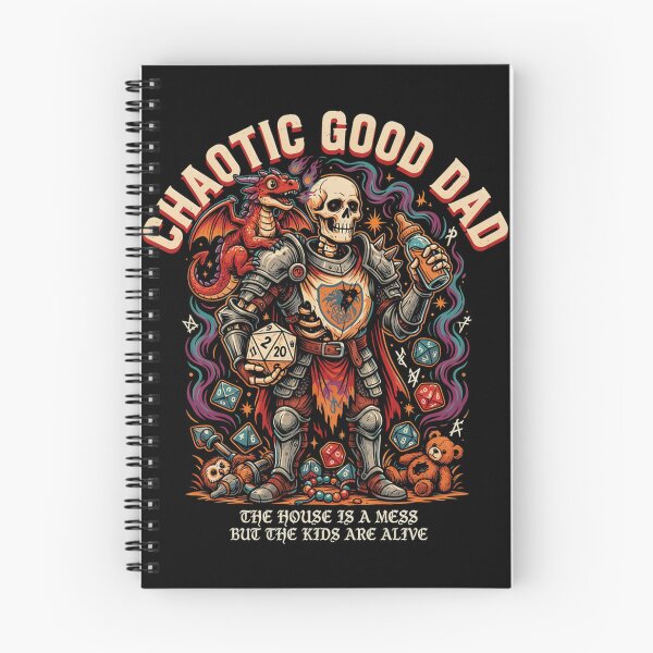 Item preview, Chaotic Good Dad The House Is A Mess But The Kids Are Alive designed and sold by Bone & Blade.
