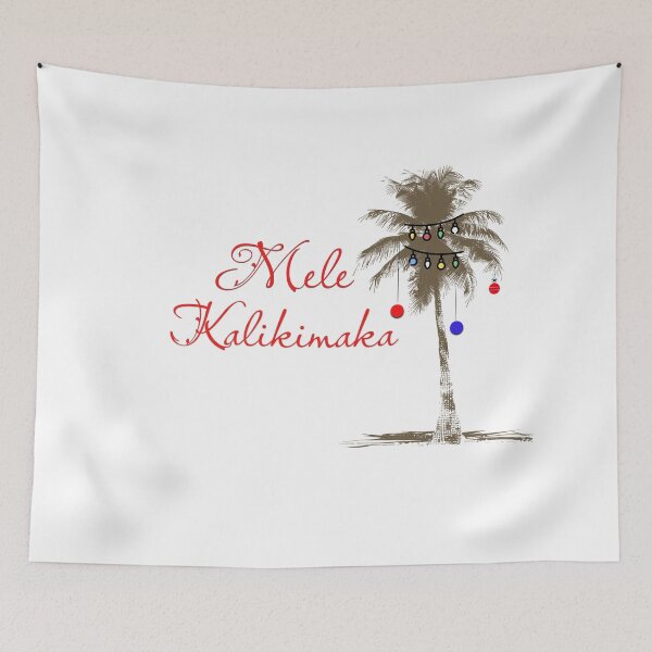 Item preview, MELE KALIKIMAKA designed and sold by Squirrel Adventurous.