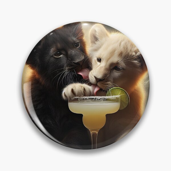 Item preview, A Contrasting Cat Cocktail designed and sold by Mundo Margarita.