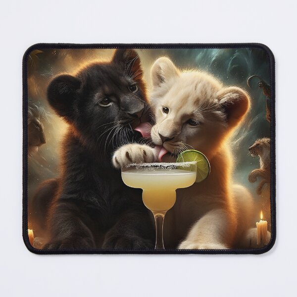 Item preview, A Contrasting Cat Cocktail designed and sold by Mundo Margarita.