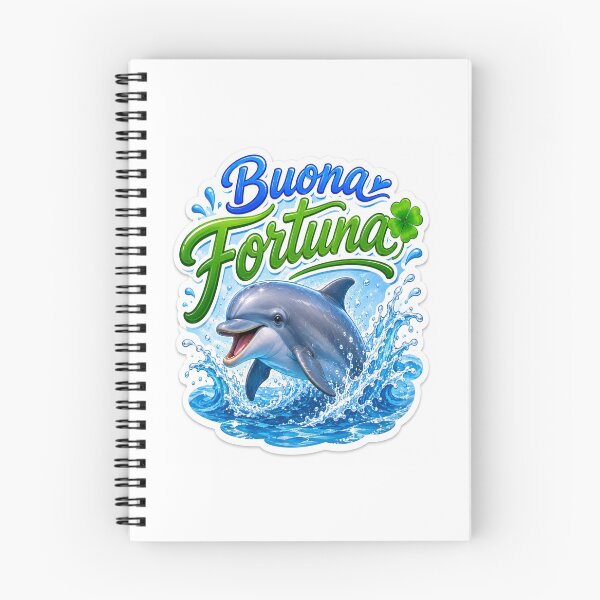 Item preview,  Buona Fortuna con il Delfino designed and sold by RipantinaFantasy .