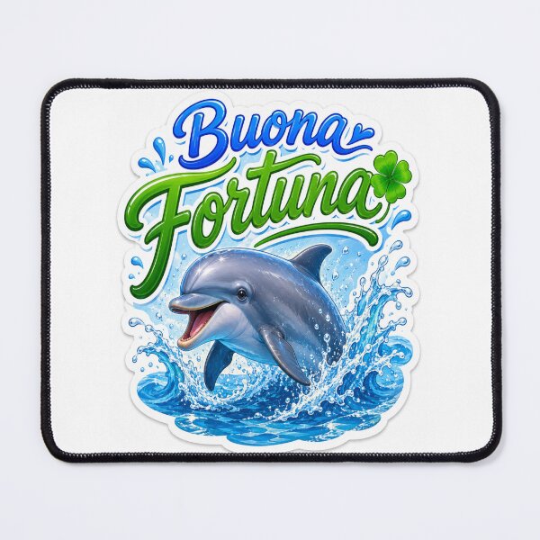 Item preview, Buona Fortuna con il Delfino designed and sold by RipantinaFantasy .