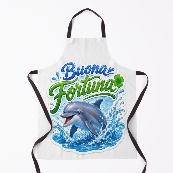 Item preview, Buona Fortuna con il Delfino designed and sold by RipantinaFantasy .