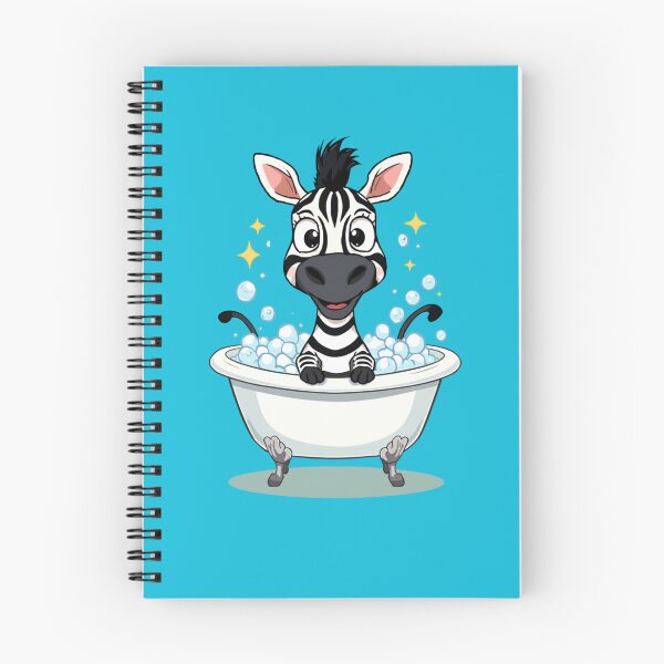 Item preview, Funny Washing Zebra Taking a Bubble Bath – Cute Cartoon Bath Time Tee designed and sold by Astro Technical.