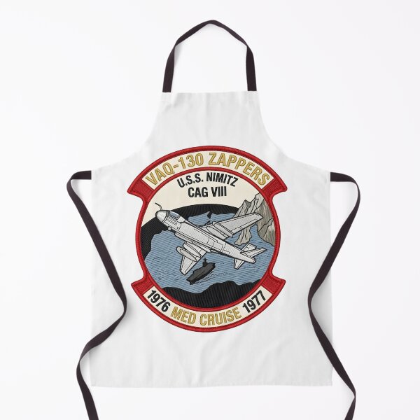 Item preview, VAQ-130 Zappers USS Nimitz 1976–1977 Med Cruise Emblem designed and sold by CharlieDesings.