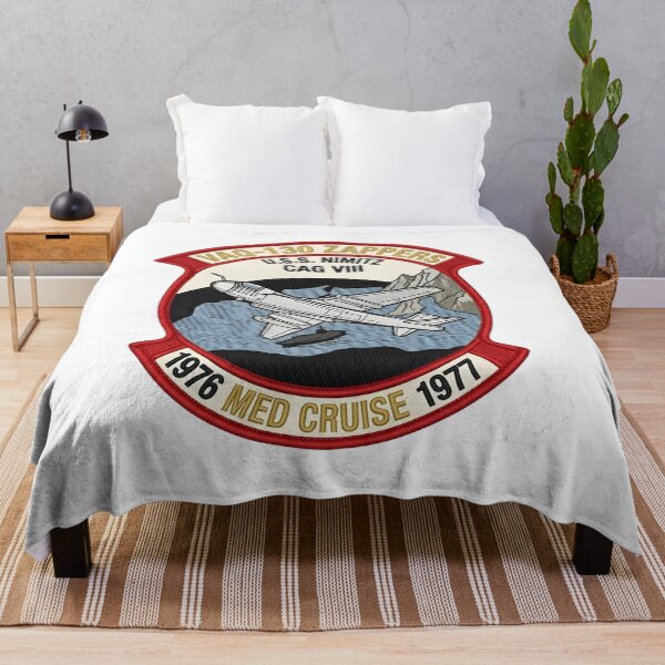 Item preview, VAQ-130 Zappers USS Nimitz 1976–1977 Med Cruise Emblem designed and sold by CharlieDesings.