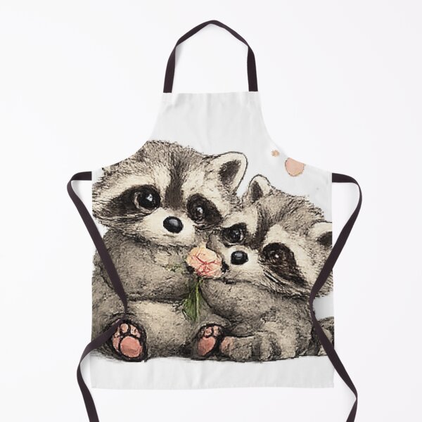 Item preview, Cute Raccoon Couple designed and sold by Northline Creative.