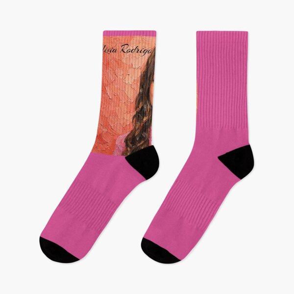 Item preview, Olivia Rodrigo Portrait in Pink designed and sold by Halifaxartguy.