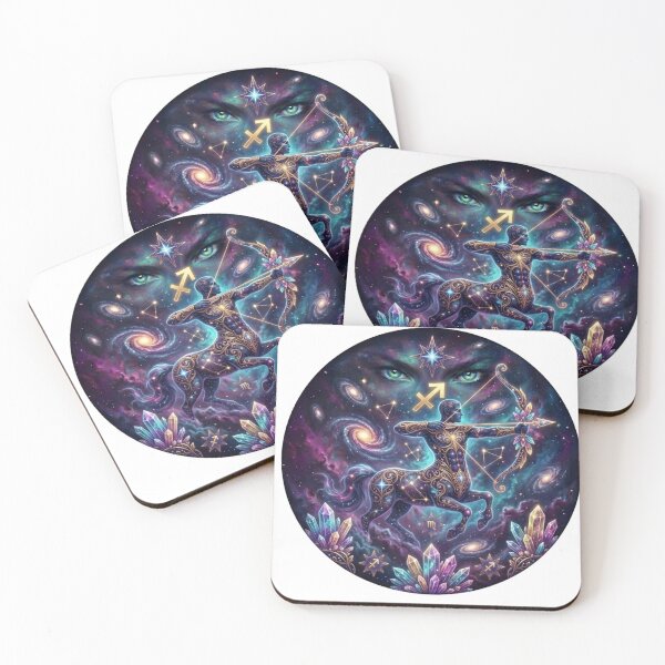 Item preview, Sagittarius Zodiac Sign Cosmic Art - Astrology and Horoscope Design designed and sold by BoldConcept43.