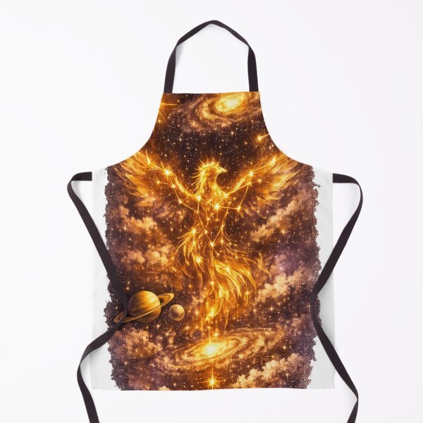 Item preview, Cosmic Phoenix Constellation Galaxy Nebula Art designed and sold by MIArt Studio.