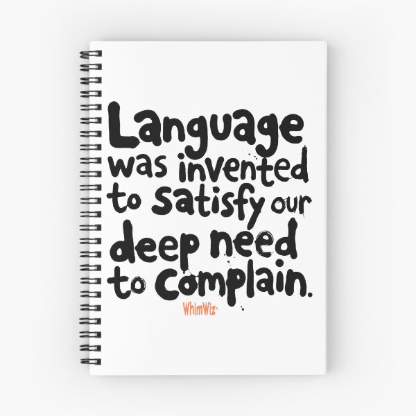 Item preview, Language - WhimWiz Funny & Quirky Gift Ideas designed and sold by WhimWiz.