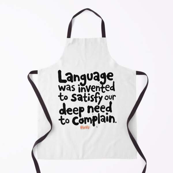 Item preview, Language - WhimWiz Funny & Quirky Gift Ideas designed and sold by WhimWiz.