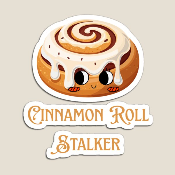 Item preview, Cinnamon Roll Stalker Book Trope designed and sold by LinaC.Eleste.