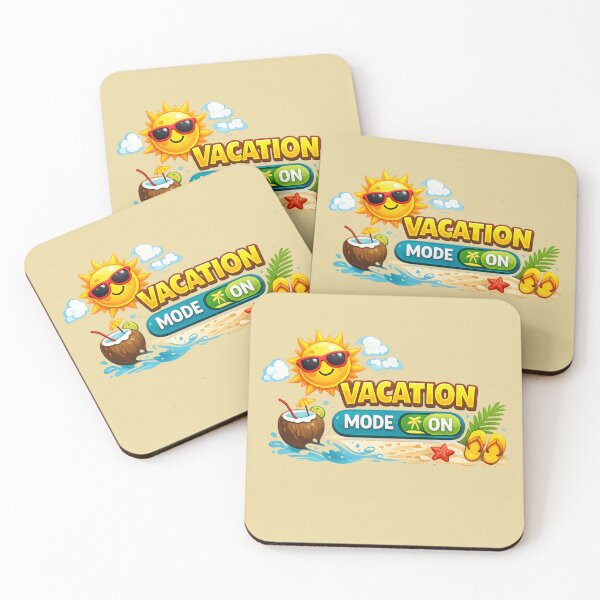 Item preview, Vacation Mode ON – Summer Beach Vibes Design | Cute Travel Graphic | Holiday Lover Gift designed and sold by VariusDesigns.