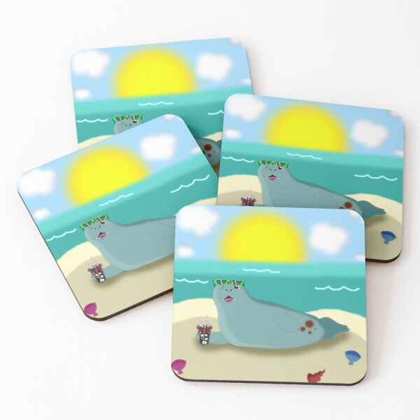 Item preview, Summer seal designed and sold by Chloemcglinchey.