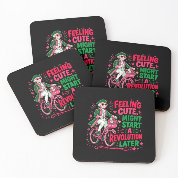 Item preview, Feeling Cute Might Start A Revolution Later Funny George Washington 1776 American Revolution Fourth Of July Design designed and sold by All1style.