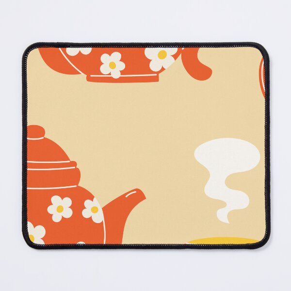 Item preview, Retro Floral Teapot Tea Pattern designed and sold by THE RILONA.