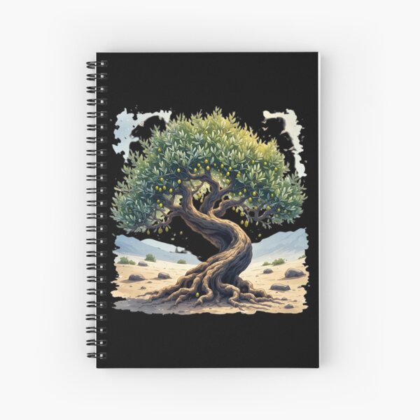 Item preview, Ancient Twisted Olive Tree in Desert Oasis designed and sold by Radhestore.