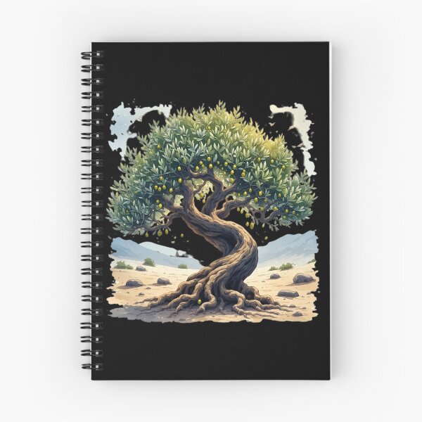 Item preview, Ancient Twisted Olive Tree in Desert Oasis designed and sold by Radhestore.